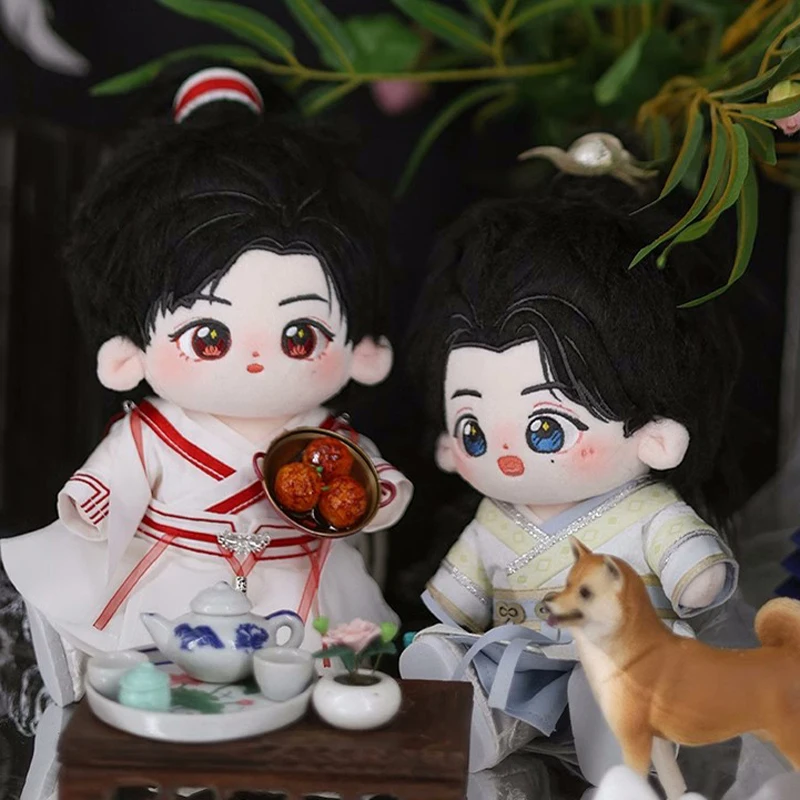 

New Lian Hua Lou Plush Toys Genuine Li Lianhua Fang Duobing Li Xiangyi Stuffed Plushie Cotton Doll Anime Lotus Tower Pillow 20cm