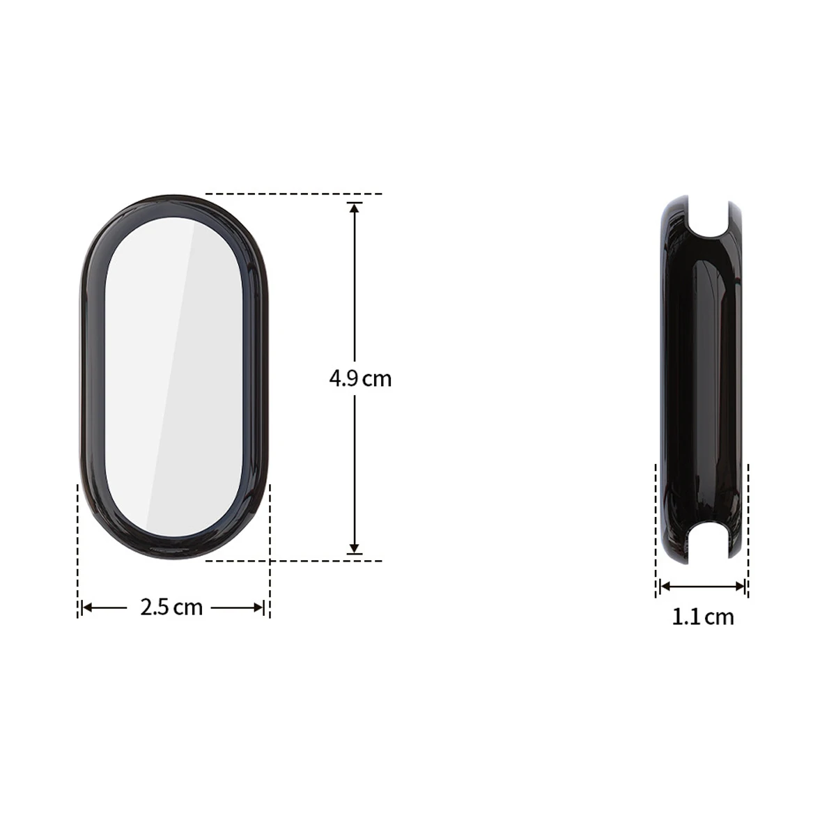 Cover For Xiaomi Mi Band 10 Smartwatch Soft TPU Screen Protector All-Around Protective Bumper Case For MiBand 10 Accessories