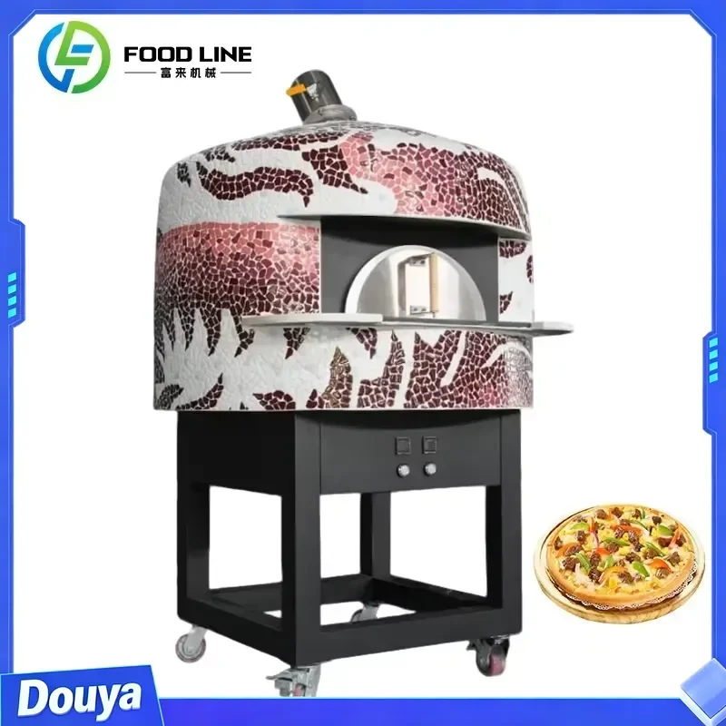 Customize Automatic Rotating Electric Pizza Oven Pizza Electric Oven Electric Commercial Pizza Oven