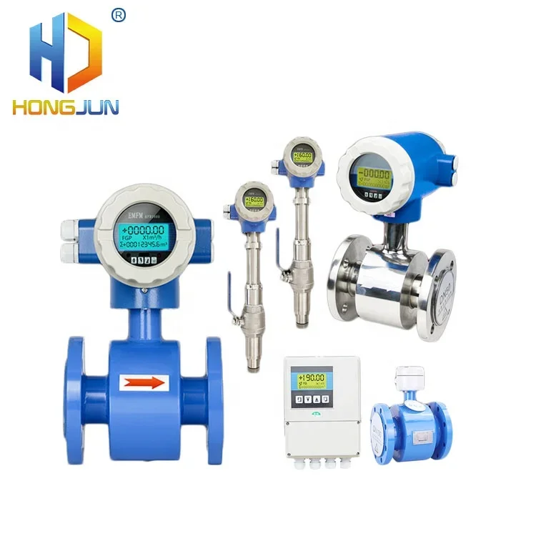 RS485 Analog low cost water mini insertion acid liquid electromagnetic flowmeter