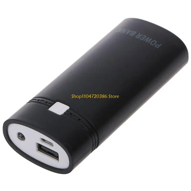 K0EA DIY 2x18650 Battery Portable 5600mAh Box for Shell with USB for phon