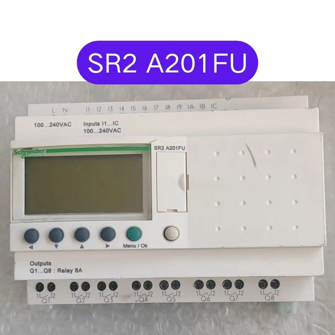 Used SR2A201FU logic controller Test OK Fast Shipping