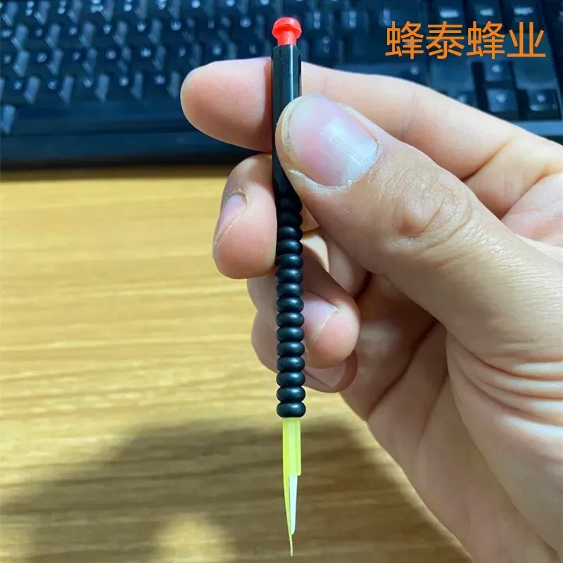 A10 pairs New Material Transplantation Needle Silicone Material with Storage Box Transplantation Tools 2 pieces in a circular bo