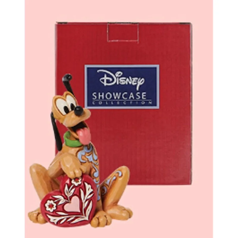 Disney – Kit de Garage Original, cœur d'amour, Marie Cat & Love, figurines d'action Pluto sur le thème, jouets pour garçons, modèle cadeau, ornements