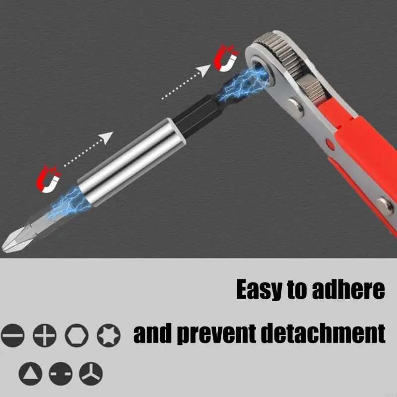 40je 48pcs Quick 1/4 Sockelschlüssel -Ratschen -Set Hexagonal Auto Repair Tool Wrench Ratchet Set professionelles