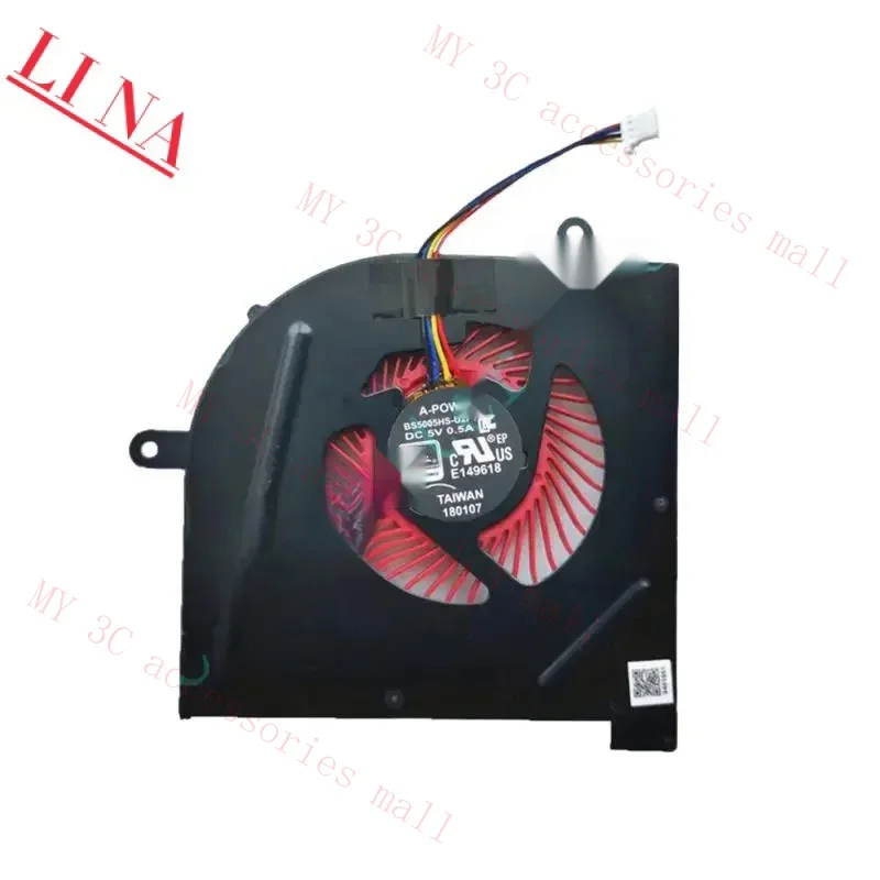 NEW Original For MSI GS63VR GS63 GS73 GS73VR MS-17B1 Laptop Cooling Fan Stealth Pro CPU BS5005HS-U2F1 GPU BS5005HS-U2L1