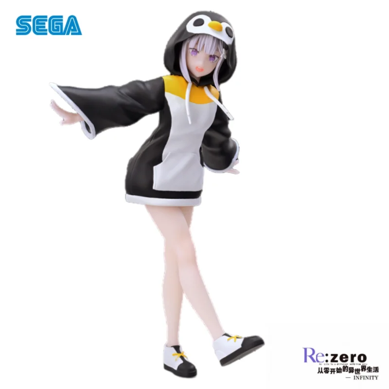 En Stock Sega Original Luminasta Re Zero-comenzando la vida en otro mundo Emilia figura de acción modelo muñeca nuevos juguetes en caja