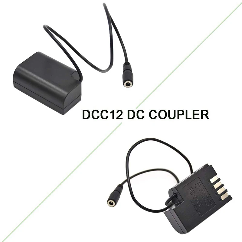 5V USB Convertor DMW-DCC12 DC Coupler Replace Panasonic DMW-BLF19 Dummy Battery for Lumix DMC-GH3 DMC-GH3K DMC-GH4K Cameras