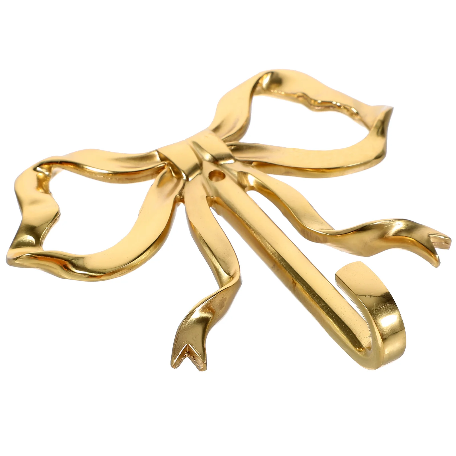 Wall Hooks Bowknot Design Wall-mounted Multipurpose Hanger Clothes Decorative Pad
