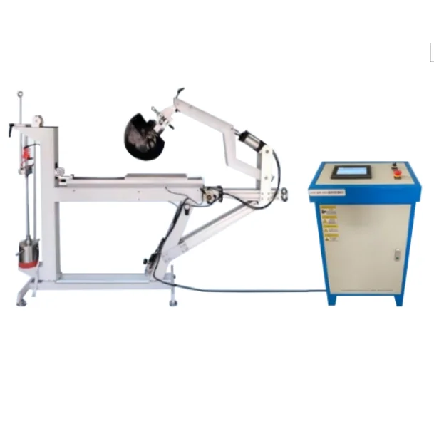 EN 397 Helmet Testing Equipment Surface Projection Shear and Friction Testing Machine