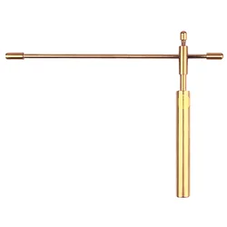 Copper Dowsing Rod Water Divining Rod Portable Energy Seeking Treasure Rods for Outdoor