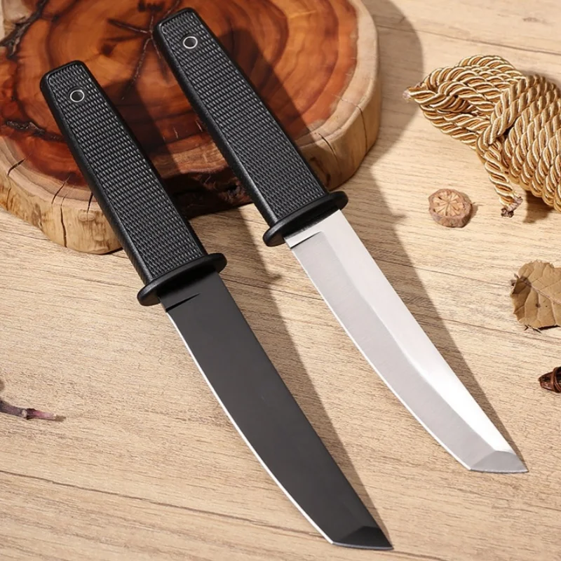 

Нож для активного отдыха, нож для самообороны, походный нож с высокой твердостью, прямой нож с цельным лезвием, нож для нарезки фруктов.