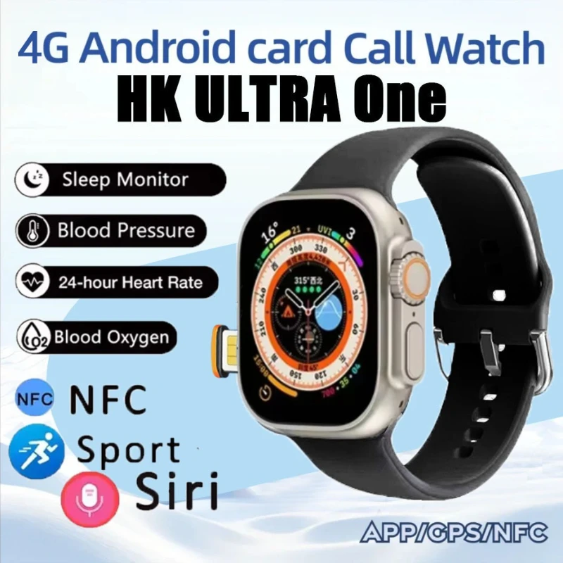 

Купите этот оригинальный HK Ultra One 4G Смарт-часы AMOLED Экран Камера GPS Wi-Fi 32G ROM Сеть загрузки любой приложения Мужские Женские