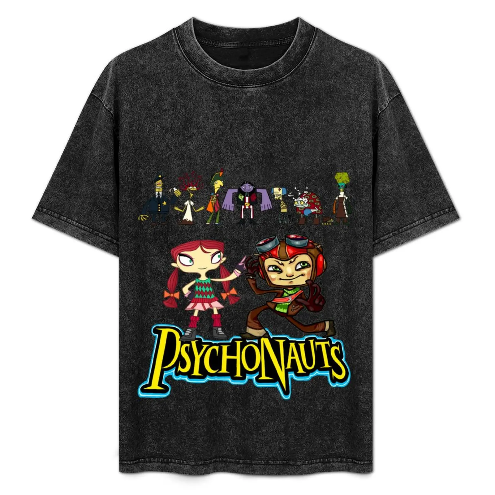 

Psychonauts Tshirt, Psychonauts Shirt, Psychonauts 2 Game Tshirt T-Shirt Plus Size Simple Casual Top