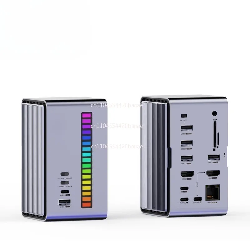 Desktop docking station pickup expansion M.2 hard disk box type-c4/3 expansion