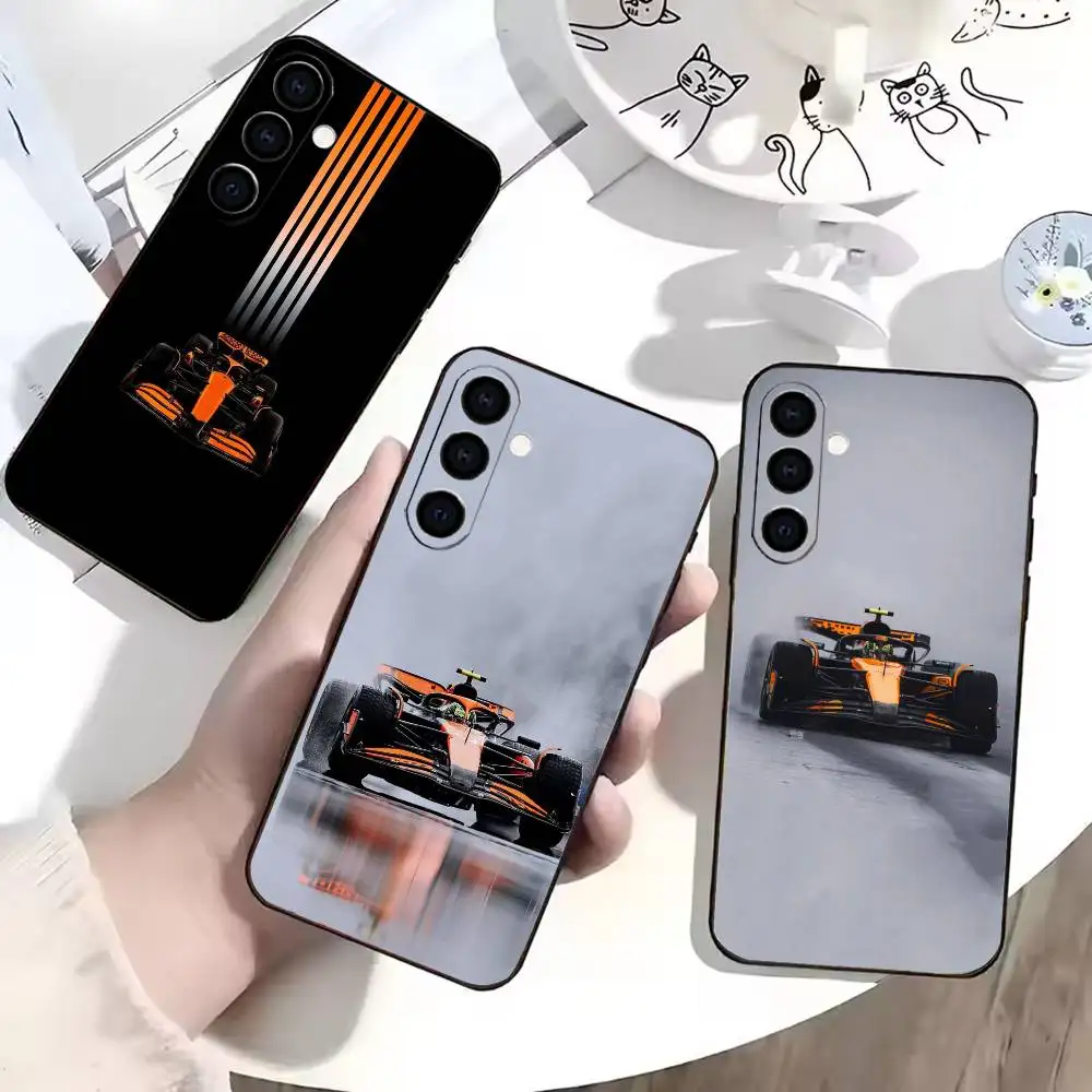 MCL34 MCL35 Formula car  Phone Case For Samsung Galaxy A73,A72,A71,A70,A53,A52,A51,Soft Silicone Black Cover