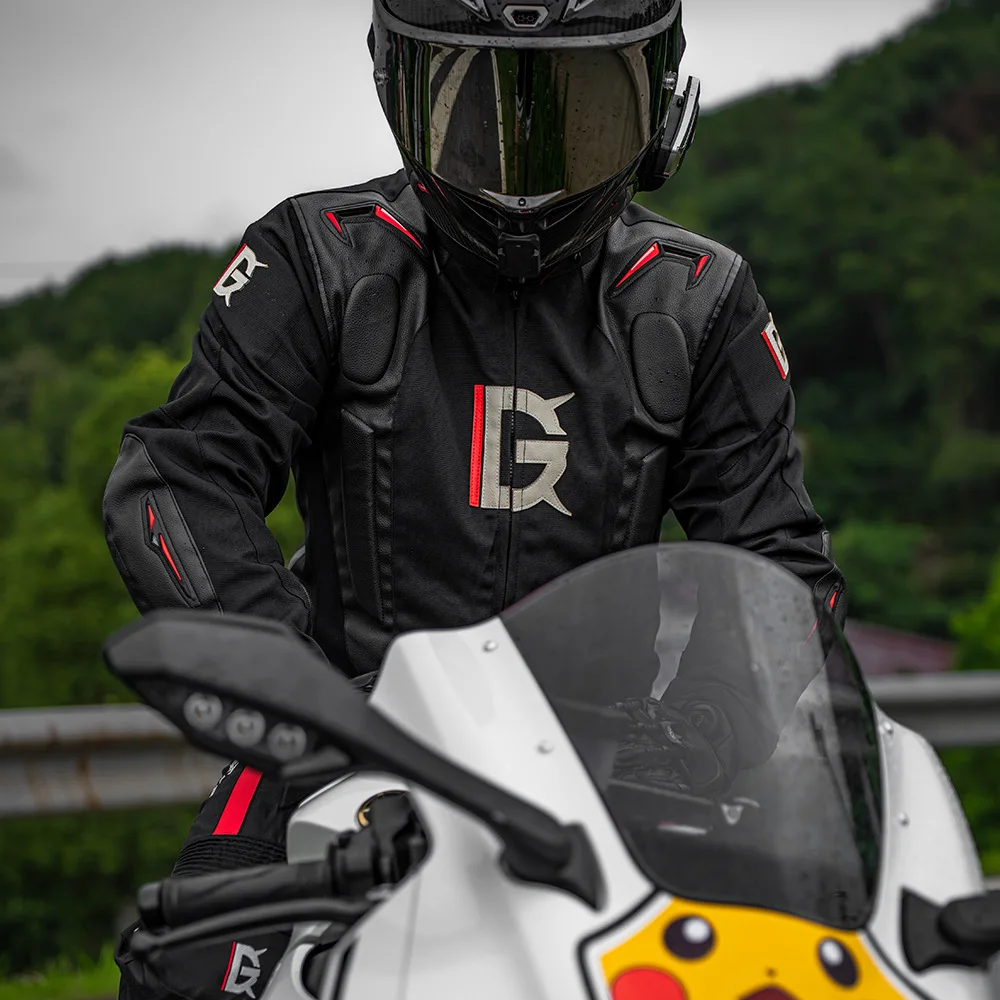 2025 Motorcycle Jacket Waterproof Reflective Motorbike Racing Jacket Biker Motocross Moto Jacket Men Motorcycle Clothing M-5XL