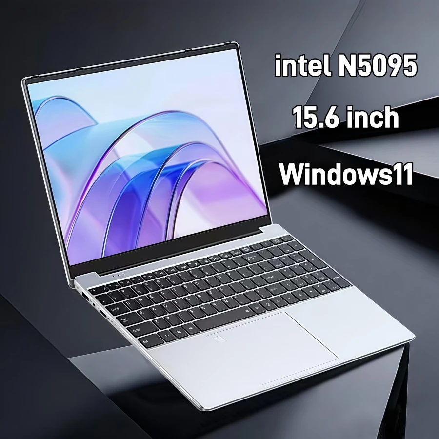 أجهزة كمبيوتر محمولة للألعاب IPS Intel N5095 مقاس 15.6 بوصة كمبيوتر محمول محمول Windows11 16GB 32GB DDR4 512G 1 تيرا بايت SSD صفقات لوحة المفاتيح بإضاءة خلفية