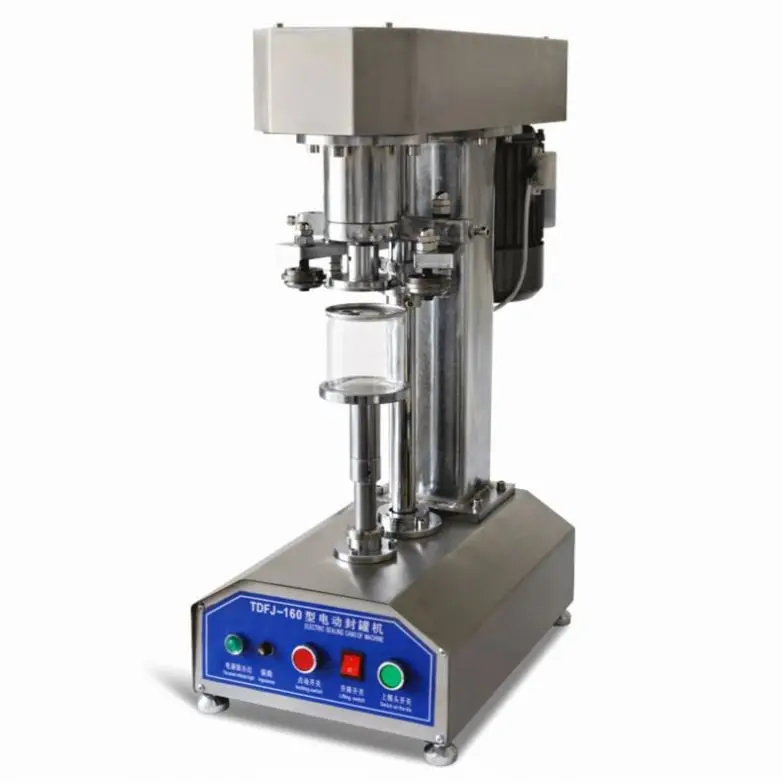 

Stainless Steel Electric Aluminium Can Sealer Canning Machine Can Seamer