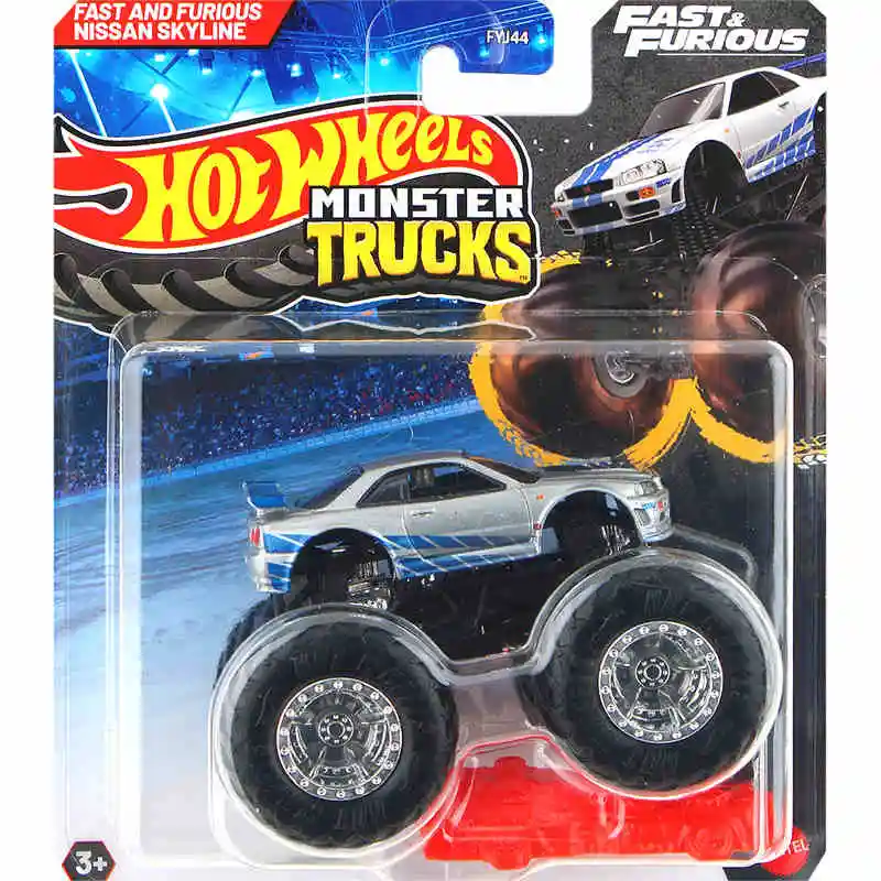 ล้อร้อนรถบรรทุกมอนสเตอร์จริงๆต้องไปรวมรถบด 1:64 Scale Die Castรุ่นของเล่นของขวัญ