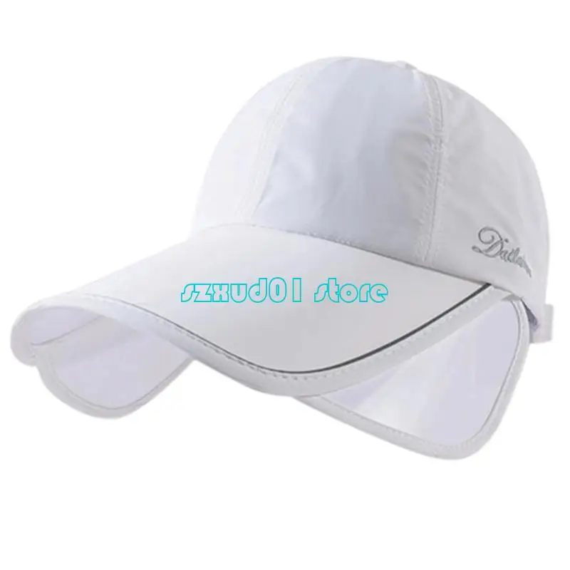 1XCA Washable Polyester Baseball Cap With Sun For Hiking Biking Camping