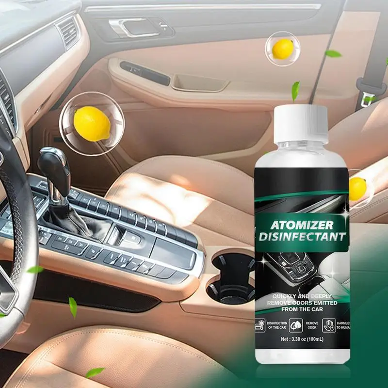 Odor Eliminator For Car 100ml Car Area Deodorizer Air Freshener Auto Fragrance Air Vent Odor Eliminator Car Fresheners Long