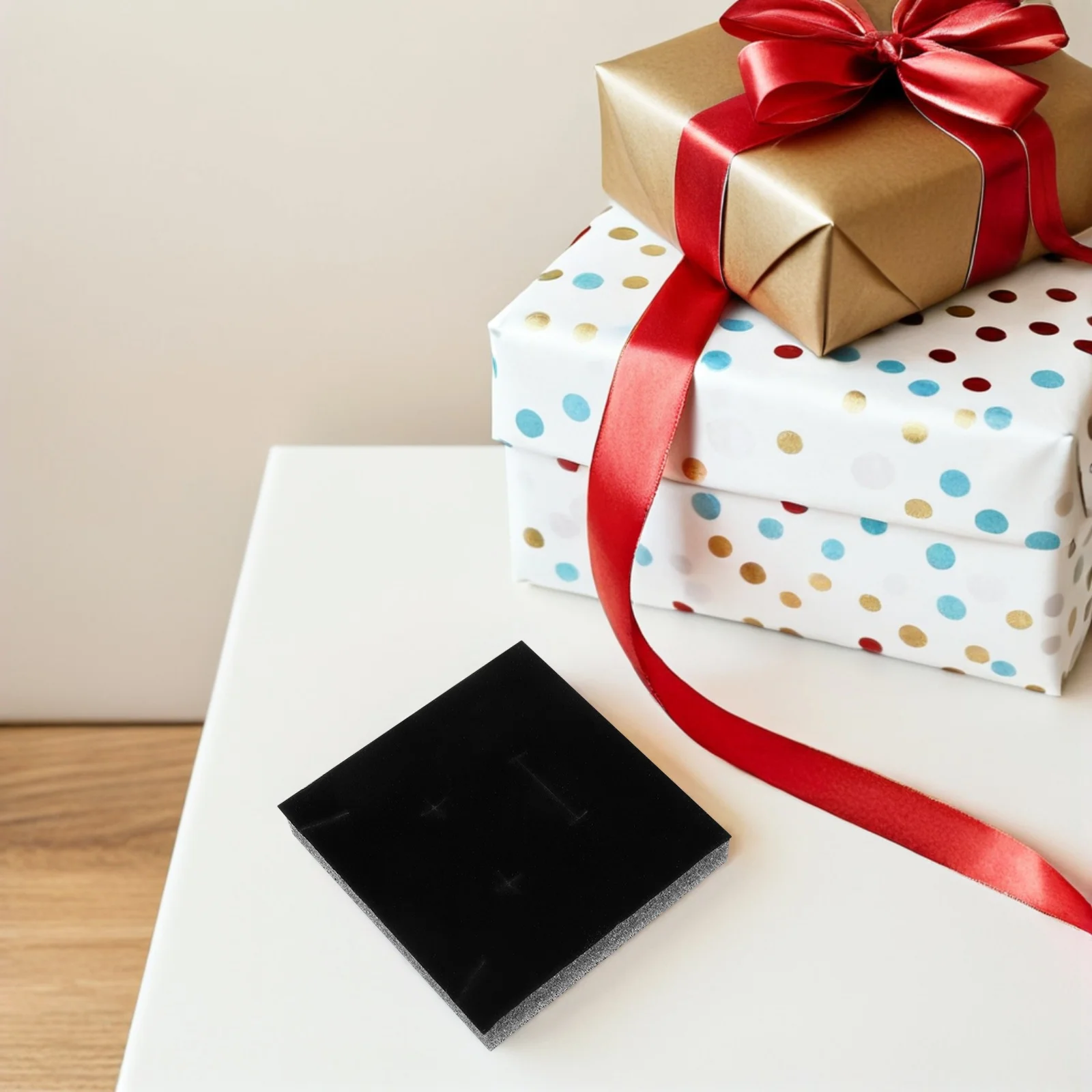 20 قطعة صندوق مجوهرات إسفنجة إدراج بطانة وسادة ناعمة لخاتم منظم عرض المجوهرات تخزين حلقة منظم إدراج #6