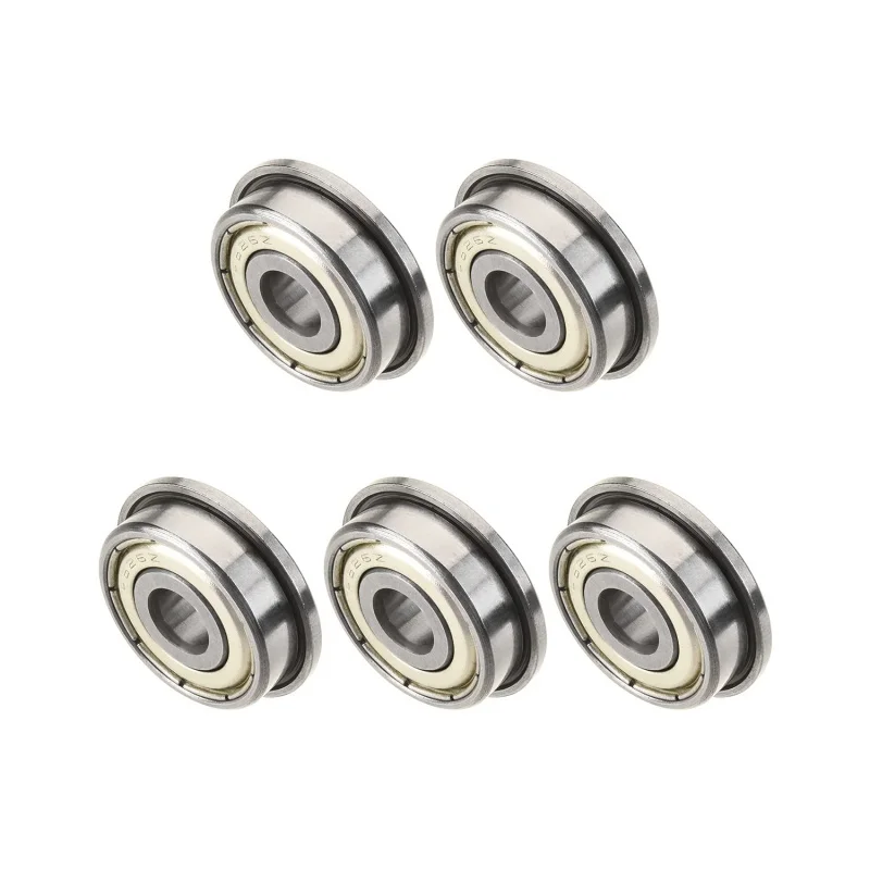 5 قطعة F626ZZ تحمل ، 6x19x6 مللي متر ذات حواف مصغرة كرة أخدود عميقة تحمل ، مزدوجة مختومة تحمل الصلب P0 للطابعة CNC/3D