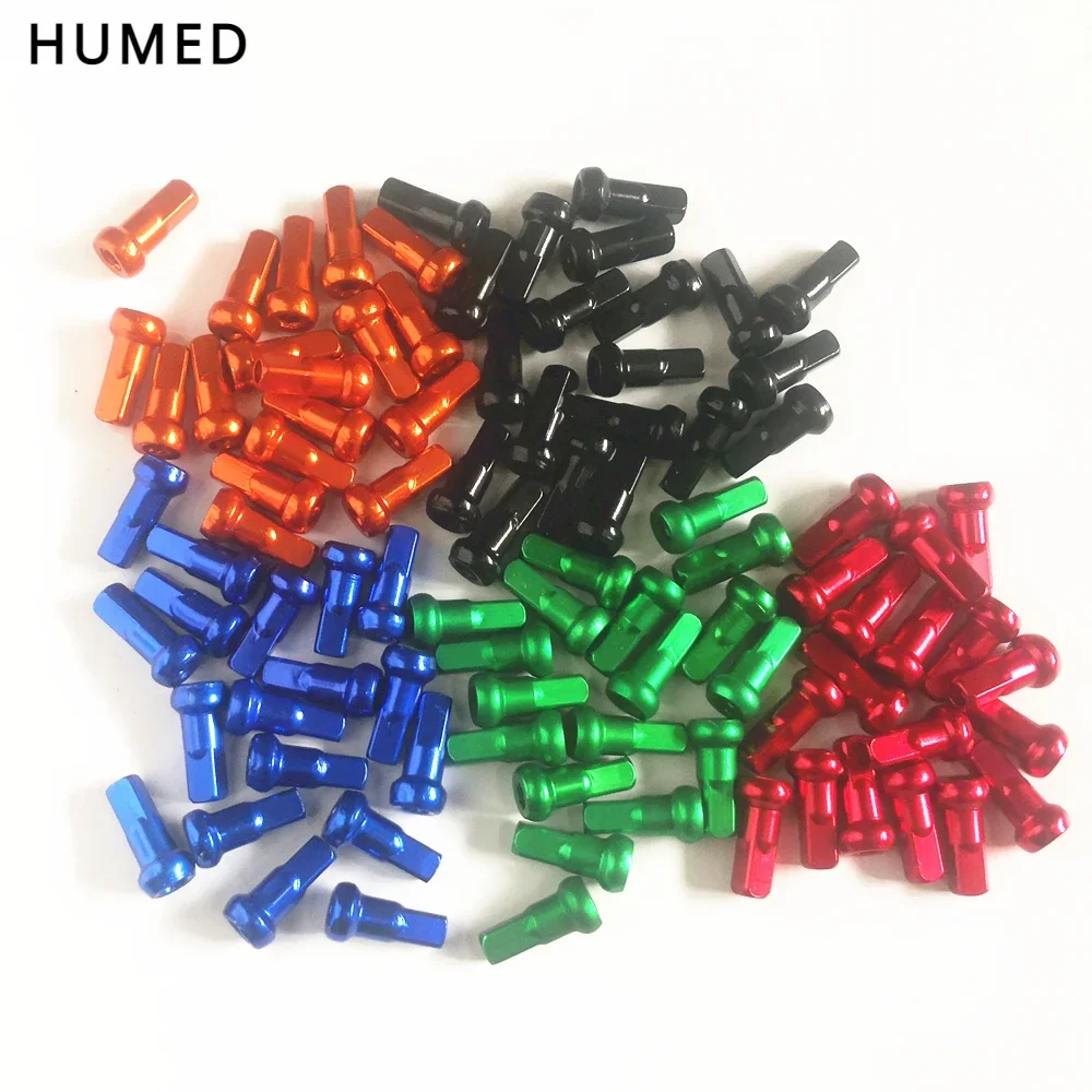 

36pcs/lot Aluminum Alloy Motorcycle 8G 4mm Wheel Hub Spokes Nipples Length 24mm Nipples For motorcycle Spoke Nut