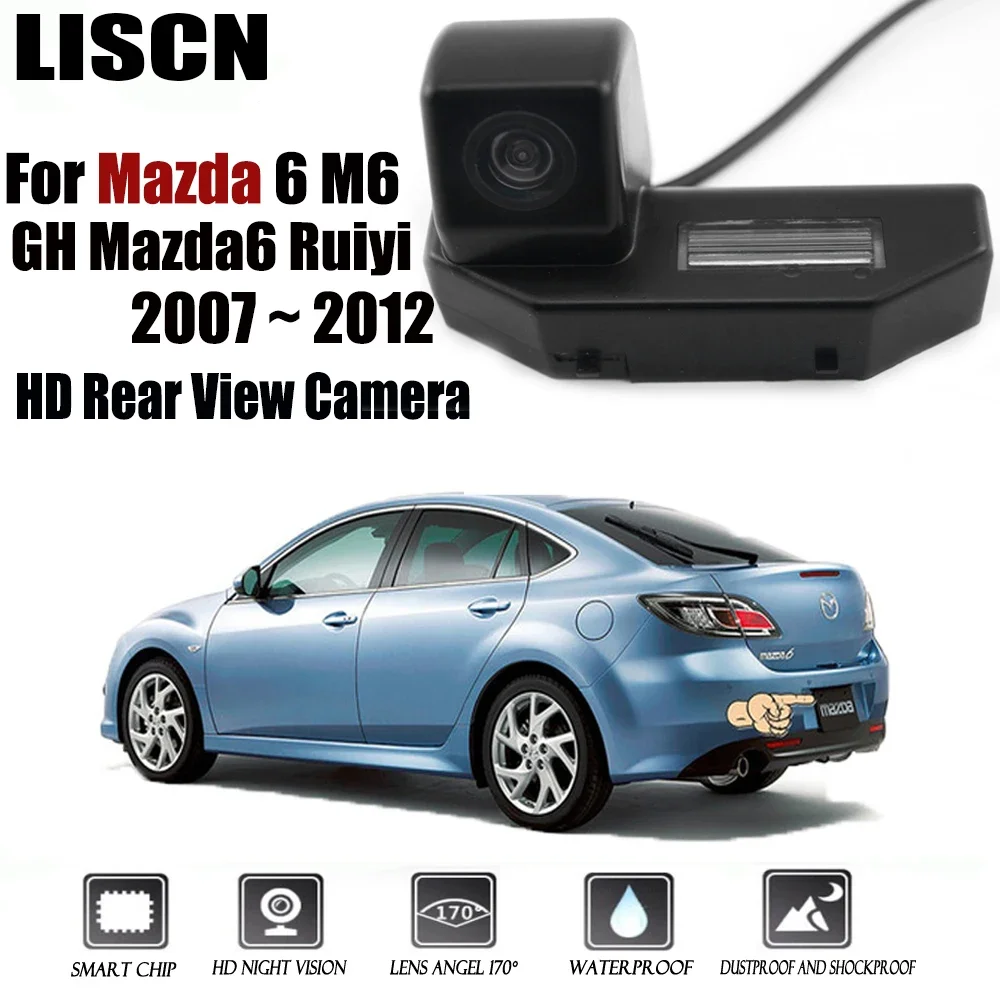 

Задняя камера для Mazda 6 M6 GH Mazda6 Ruiyi 2007 ~ 2012/задняя парковочная камера/CCD/камера ночного видения