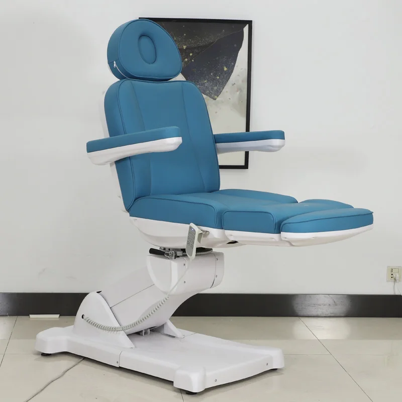 

AA Multifunctional electric beauty bed Beauty folding bed Tattoo bed Special split leg rotating pedicure chair