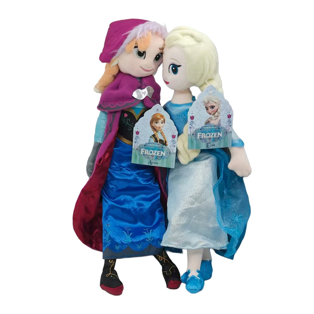 Disney 40cm Frozen Elsa Anna Princess Stuffed Plush Doll 30cm Olaf Toys Snowman Ice Sven Flareon Bruni Toy Christmas Gifts view 5