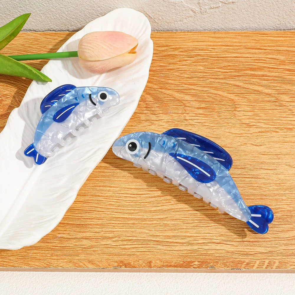 2026 New Fashion Sardine Shark Hair Claw Clip Strong Hold Non Slip for Thick Hair Premium Hair Clip for Women Girls Accessories view 2