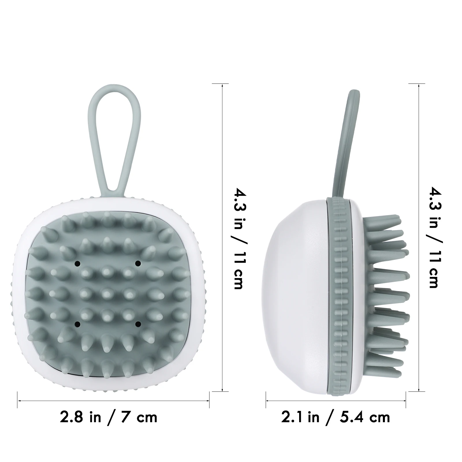 

6 Pcs Scalp Massage Brush Household Exfoliator Portable Massagers Cleaning Supplies Professional Daily Compact Scalp Brushes