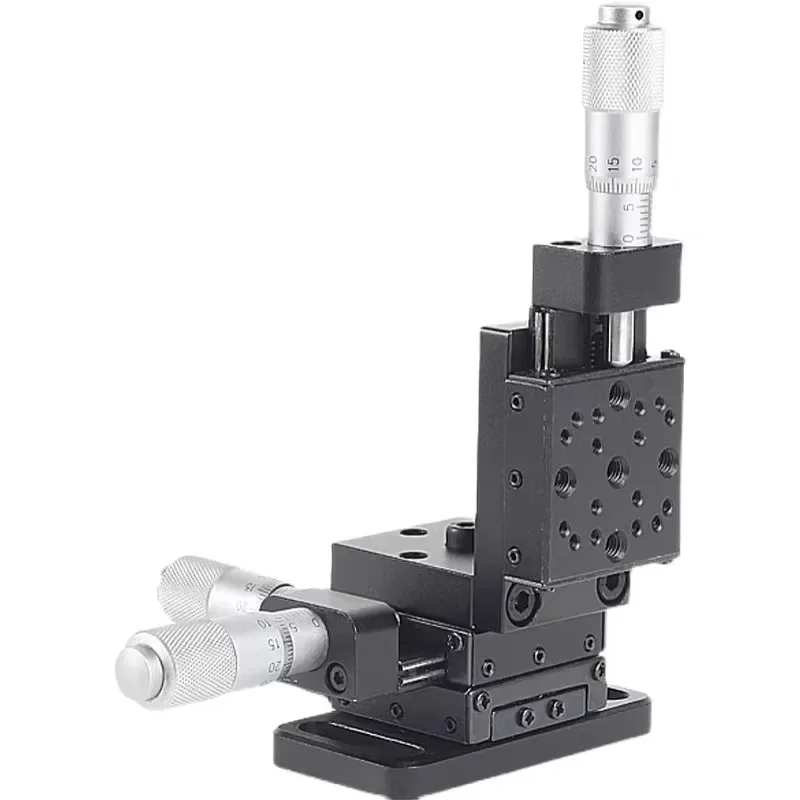03-05 Research Grade XYZ Positioner, 65×65mm Platform, 25mm Travel, Precision Multi-Axis Positioning System