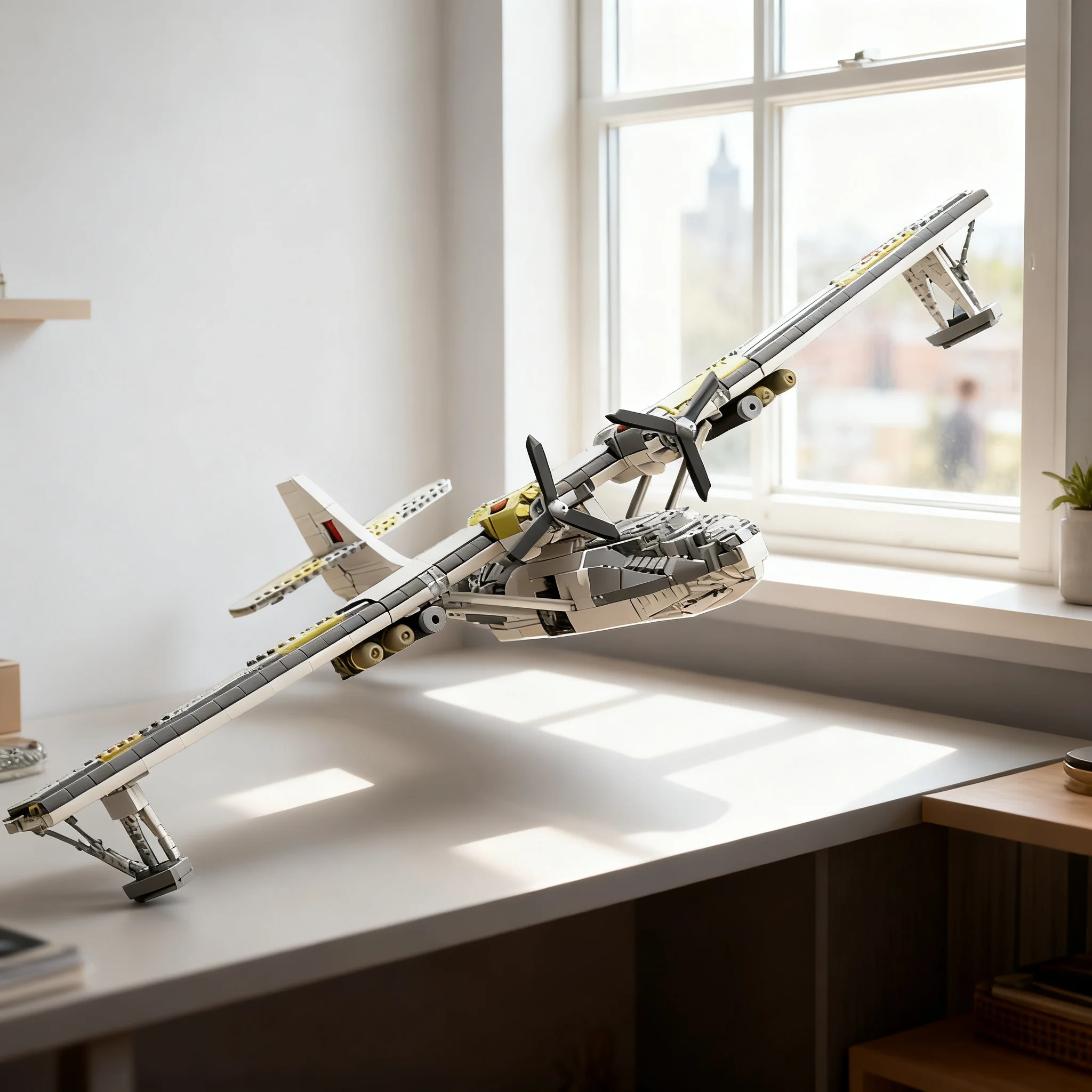 2646 Teile MOC PBY 5A Catalina Royal Air Force Modellbausatz Spielzeug Konstruktion Weihnachtsgeschenke Bildung Kinder Geburtstag DIY