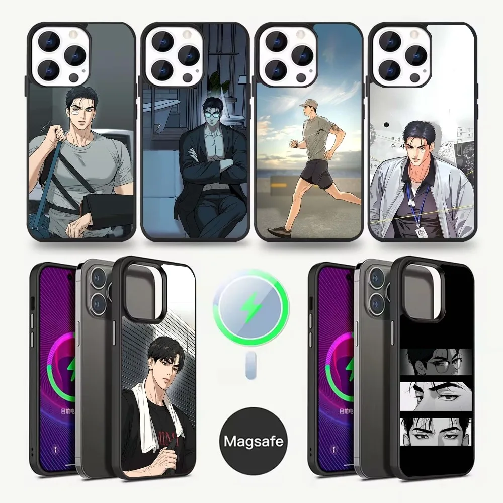 

Joo Jaekyung Phone Case For iPhone 16,15,14,13,12,11,Pro,Max,Plus,Mini,Magsafe,Magnetic Wireless Charging Case