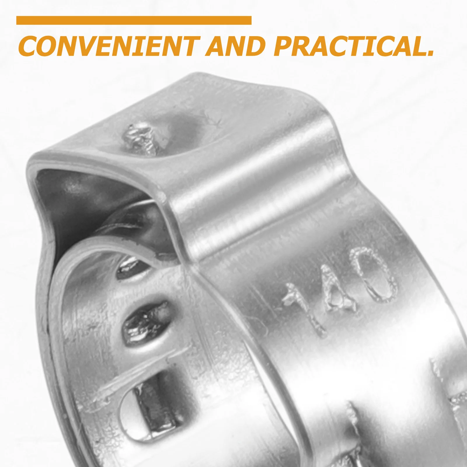 

50 шт., зажимы для трубок из нержавеющей стали Pex, прочные обжимные кольца, зажим для инструмента, зажимы для шлангов, топливная линия, безопасные фитинги Pex