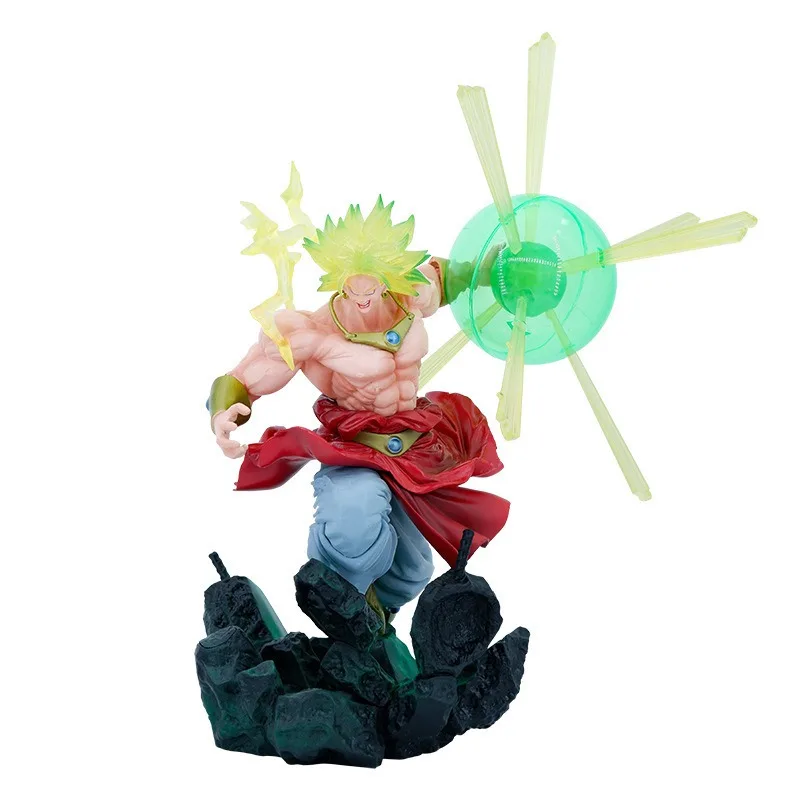 

Dragon Ball Super Saiyan Super Fierce Fighting Theatrical Version Broli Statue PVC Action Figure Collectible Model Toy Boxed