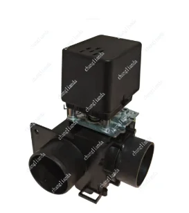 1 STKS 3-inch 180-graden wasmachineklep afvoerpomp met overloop MDB-O-3