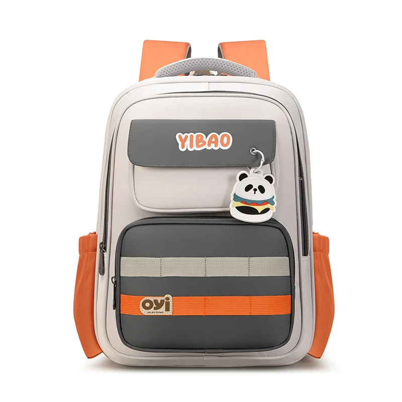 

Oxford Solid Zipper Panda Girl's Backpack Large Capacity Inner Compartment Children's Backpack New Semester Students’ School Bag