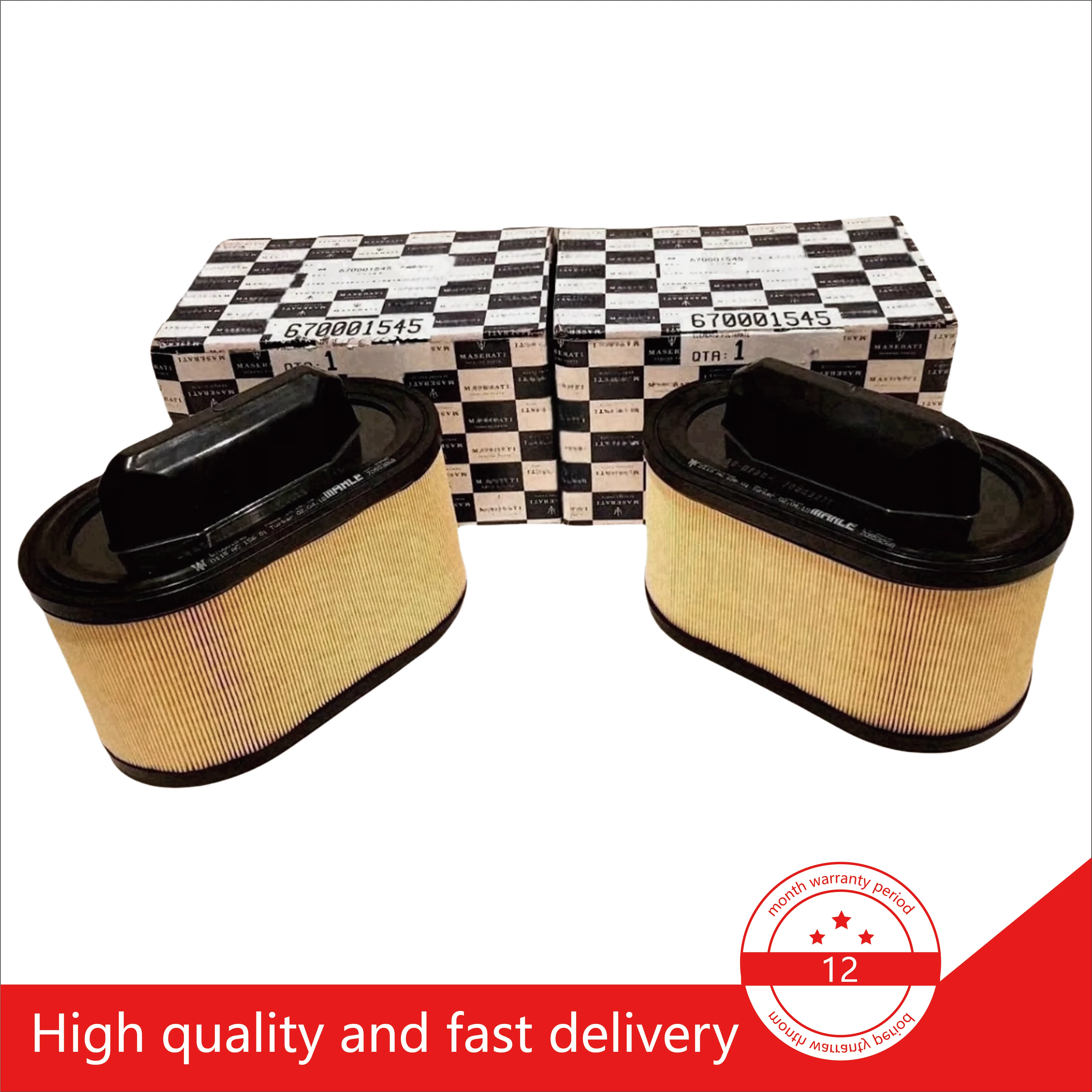 

670001545 original air filter is suitable for Maserati Ghibli Levante Quattroporte president car 2pcs