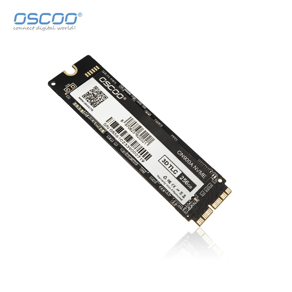 OSCOO-Disque dur SSD NVMe, pour Apple Macbook Air A1465, A1466, A1398, A1419, A1418, PCIe 2013, 2015, 2017, 3.0