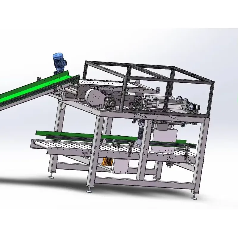 Bag filling packaging line, automatic bag box packaging machine, carton bag filling sealing line