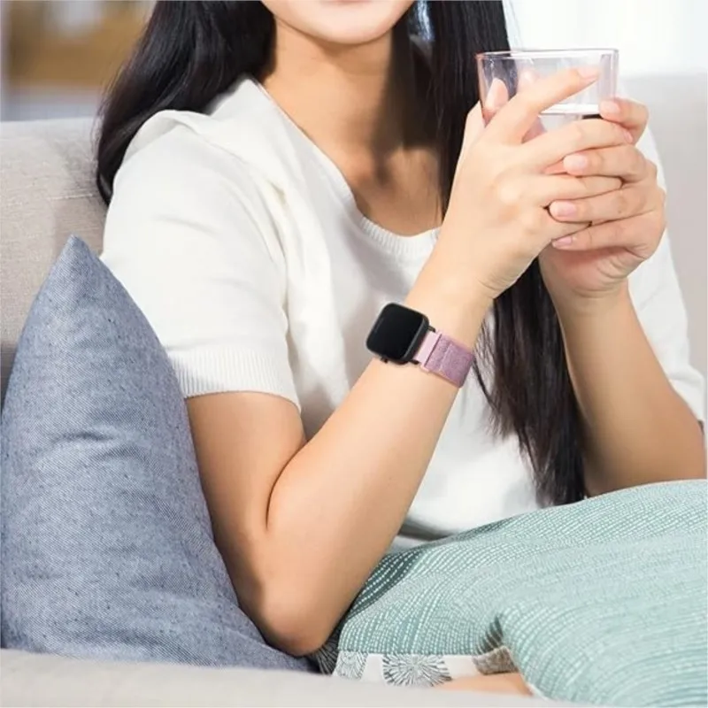 Эластичный ремешок Pride для Amazfit gts 4-3-2-2e-mini bip-U-S-lite/Stratos 2, богемный блестящий браслет с ремешком 20 мм 22 мм