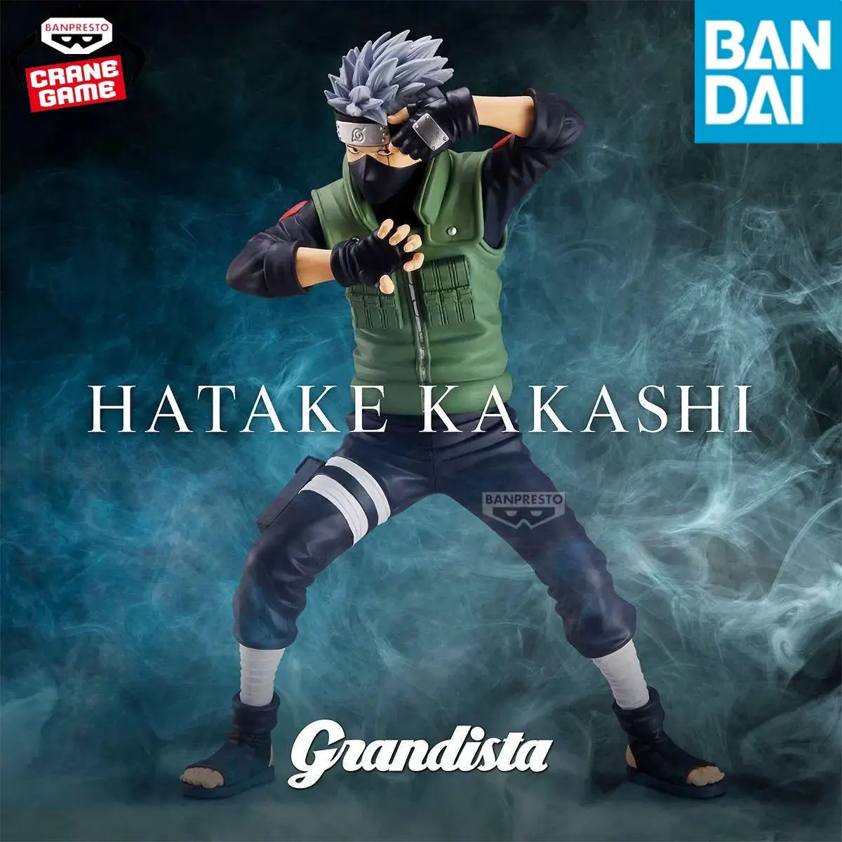 Auf Lager BANDAI Original BANPRESTO NARUTO Grandista HATAKE KAKASHI Anime Action PVC Figuren Sammlung Modell Spielzeug Kinder Puppe Geschenke