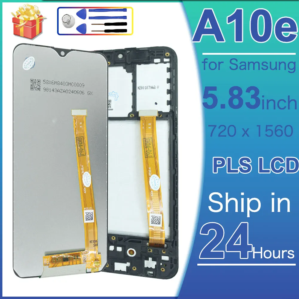 Для Samsung Galaxy A10E A102 A102U A102F/DS: Дисплей LCD с сенсорным экраном в сборе для замены экрана Samsung A10E