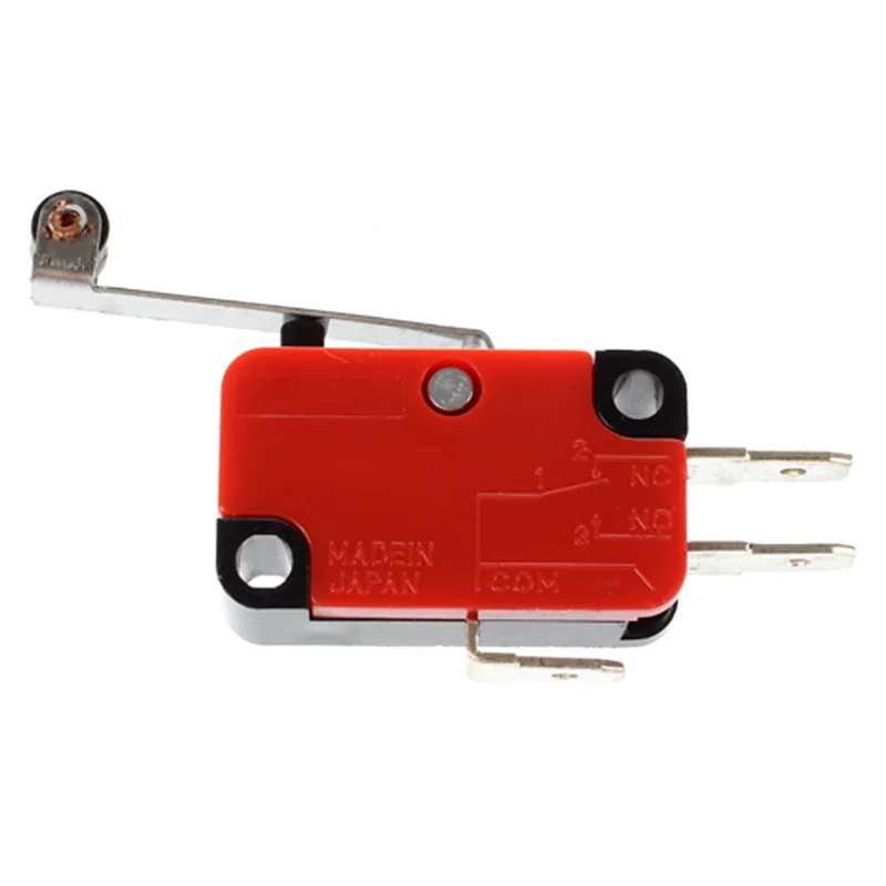 ABKQ-Limit Switch طويل المفصلي الأسطوانة رافعة الذراع SPDT المفاجئة العمل و HH52P تيار مستمر 24 فولت لفائف DPDT 8 دبابيس مرحل الطاقة الكهرومغناطيسية