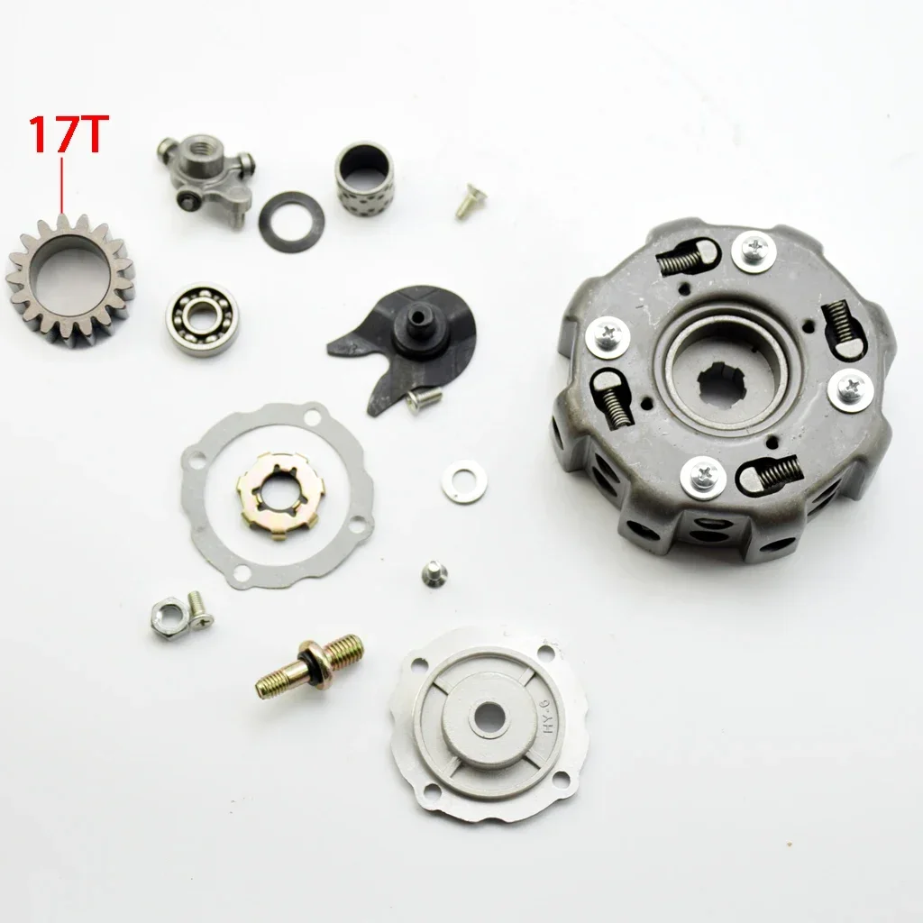 Heavy Load 17T Teeth CLUTCH Pad SEMI AUTOMATIC With Accessories For 70cc 90cc 110cc 125cc Motorcycle Part ATV Quad DIRT PIT BIKE