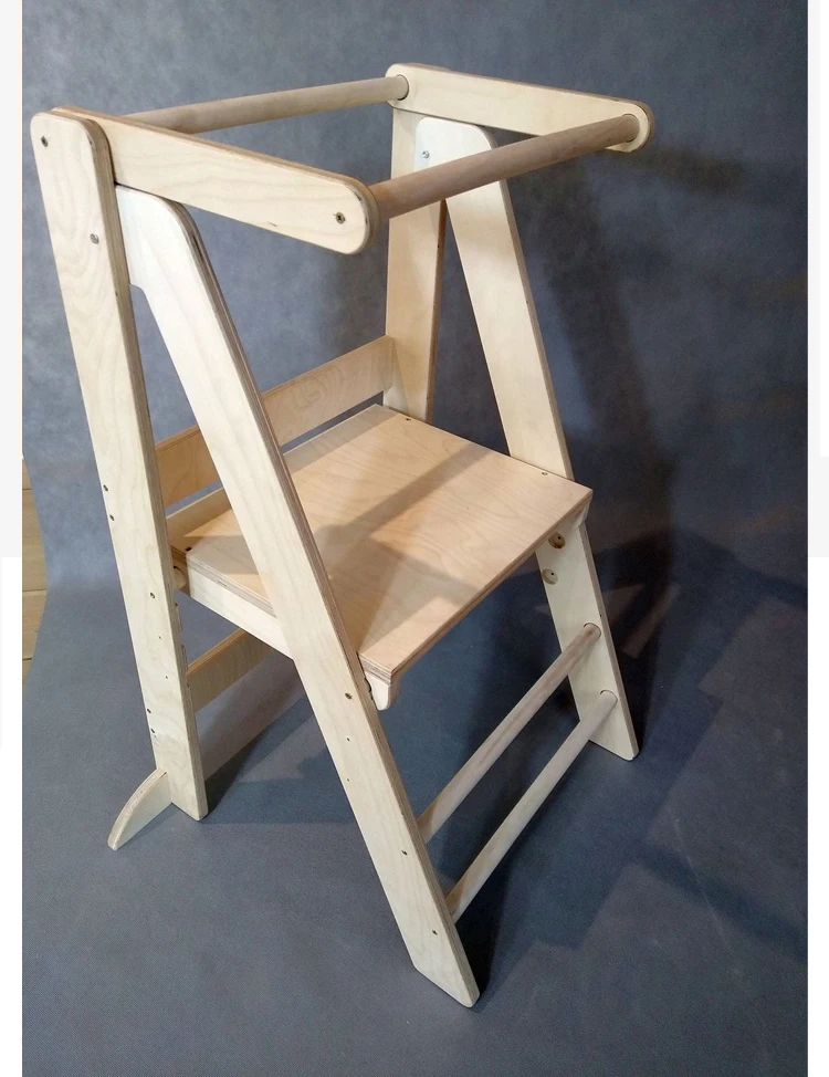 المطبخ خطوة البراز الطفل التعلم برج الممارسة ارتفاع قابل للتعديل كرسي الاطفال التعلم #2